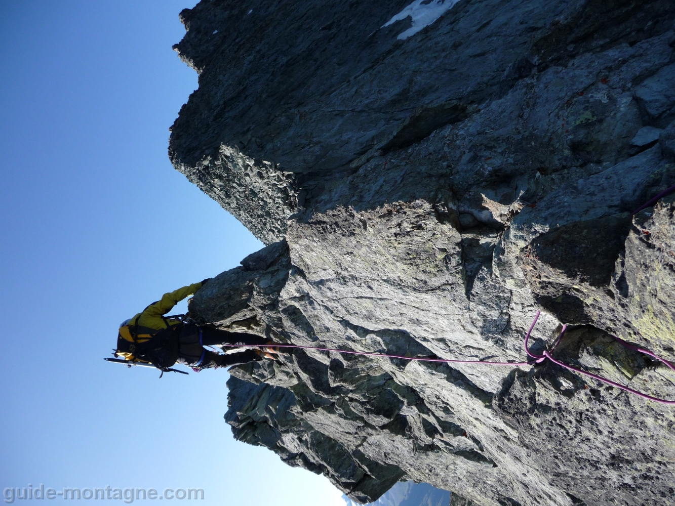 Arete nord du Mont Pourri 05